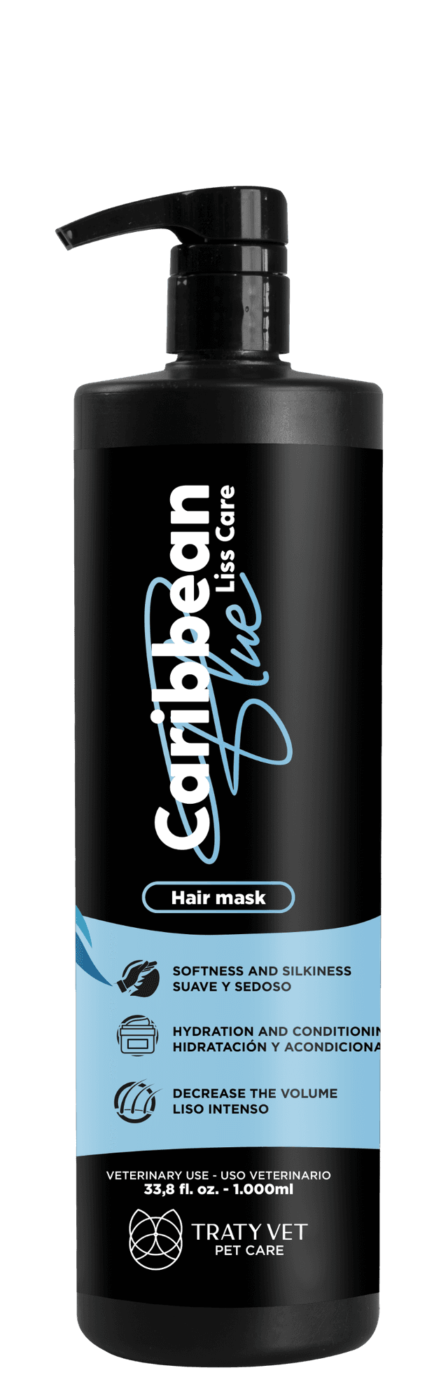 Caribbean Blue Hair Mask 33.8 fl. oz.